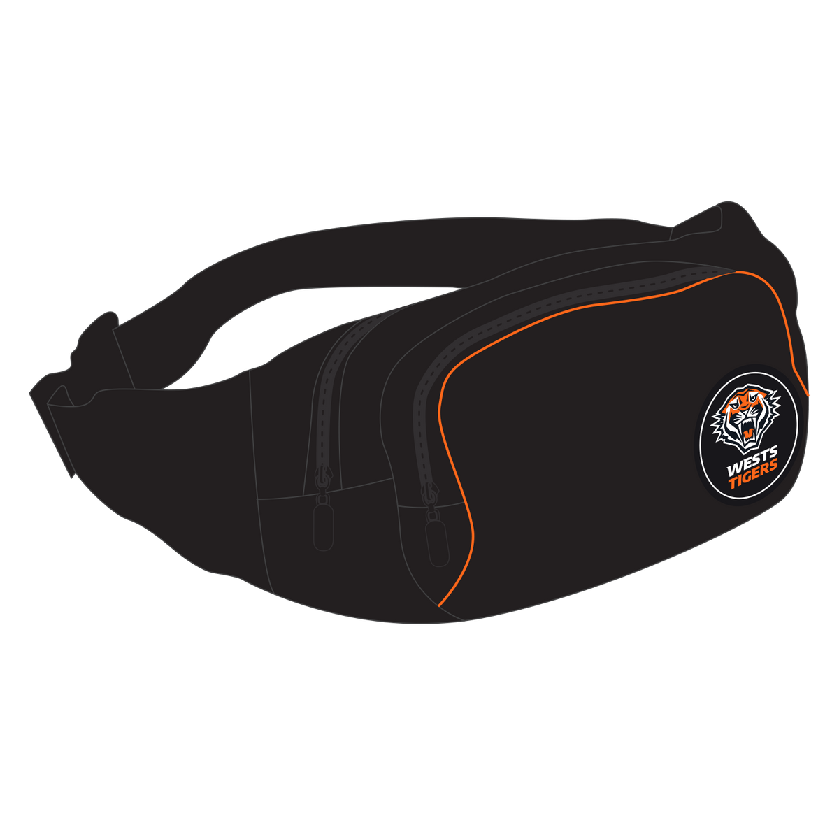 WESTS TIGERS WAIST BAG The Big Outlet Store