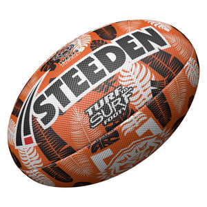 WESTS TIGERS TURF TO SURF FOOTBALL SIZE 3 NRL