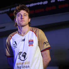 Load image into Gallery viewer, 25/26 ALM Newcastle Jets Away Jersey - YOUTH NEW BALANCE