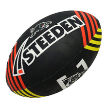 Load image into Gallery viewer, STEEDEN SIZE 5 PANTHERS FOOTBALL STEEDEN