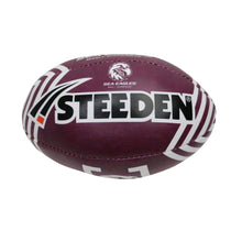 Load image into Gallery viewer, MANLY SEA EAGLES SUPPORTER SPONGE BALL STEEDEN
