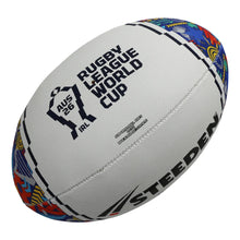 Load image into Gallery viewer, 2026 Rugby League World Cup Ball Size 5 STEEDEN