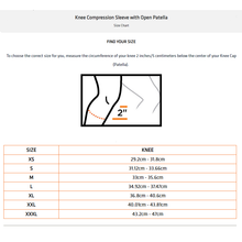 Load image into Gallery viewer, SHOCK DOCTOR KNEE SLEEVE/OPEN PATELLA Shock Doctor