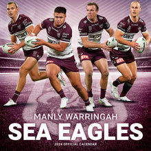 Load image into Gallery viewer, MANLY SEA EAGLES  2023 CALENDAR NRL