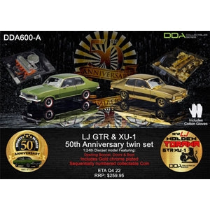 1:24 50TH ANNIVERSARY DC TORANA 2PK The Big Outlet Store
