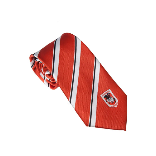Dragons Embroided Logo Neck Tie The Big Outlet Store