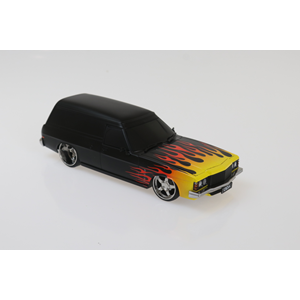1:24 HJ HOLDEN PANELVAN W/FLAMES The Big Outlet Store