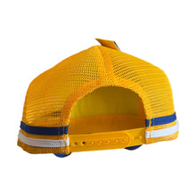 Load image into Gallery viewer, EELS STRIPE TRUCKER CAP NRL
