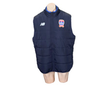 Load image into Gallery viewer, NEWCASTLE JETS FC 25/26 FUSION PUFFER VEST - MENS NEW BALANCE