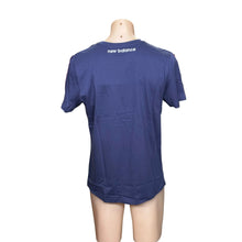 Load image into Gallery viewer, NEWCASTLE JETS FC 25/26 NAVY CASUAL TEE - MENS NEW BALANCE