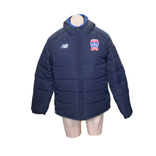 Load image into Gallery viewer, NEWCASTLE JETS FC 25/26 FUSION PUFFER JACKET - MENS NEW BALANCE