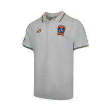 Load image into Gallery viewer, NEWCASTLE JETS FC 25/26 MEDIA POLO - MENS NEW BALANCE