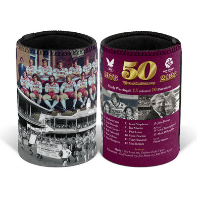 MANLY SEA EAGLES 1976 COMMEMORATIVE CAN COOLER NRL