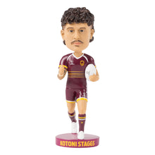 Load image into Gallery viewer, BRONCOS KOTONI STAGGS COLLECTABLE BOBBLEHEAD NRL