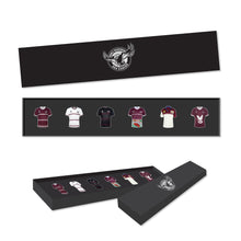 Load image into Gallery viewer, MANLY SEA EAGLES EVOLUTION JERSEY PIN SET The Big Outlet Store