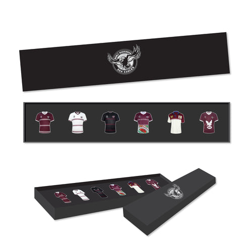 MANLY SEA EAGLES EVOLUTION JERSEY PIN SET The Big Outlet Store
