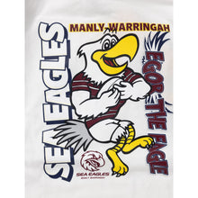 Load image into Gallery viewer, SEA EAGLES KIDS RAGLAN SLEEVE CUFFED PYJAMAS NRL
