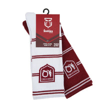 Load image into Gallery viewer, MAROONS ALL OVER STRIPE SNEAKER SOCK 2 PACK Seven7