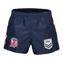 Load image into Gallery viewer, ROOSTERS NRL SUPPORTER SHORTS YOUTH NRL