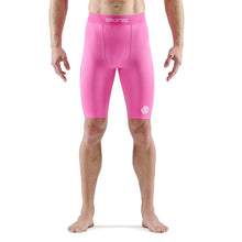 Load image into Gallery viewer, SKINS MENS SERIES 1 HALF TIGHTS PINK The Big Outlet Store