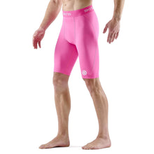 Load image into Gallery viewer, SKINS MENS SERIES 1 HALF TIGHTS PINK The Big Outlet Store