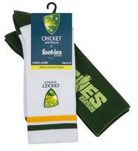 Load image into Gallery viewer, AUSSIE CRICKET SNEAKER SOCK - 2 PACK The Big Outlet Store