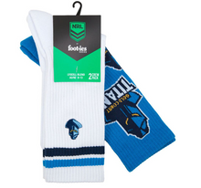 Load image into Gallery viewer, FOOTIES GOLD COAST TITANS SOCKS - 2 PACK The Big Outlet Store