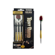 Load image into Gallery viewer, FORMULA SPORTS TONY DAVID GOLDEN 90% DARTS FORMULA SPORTS