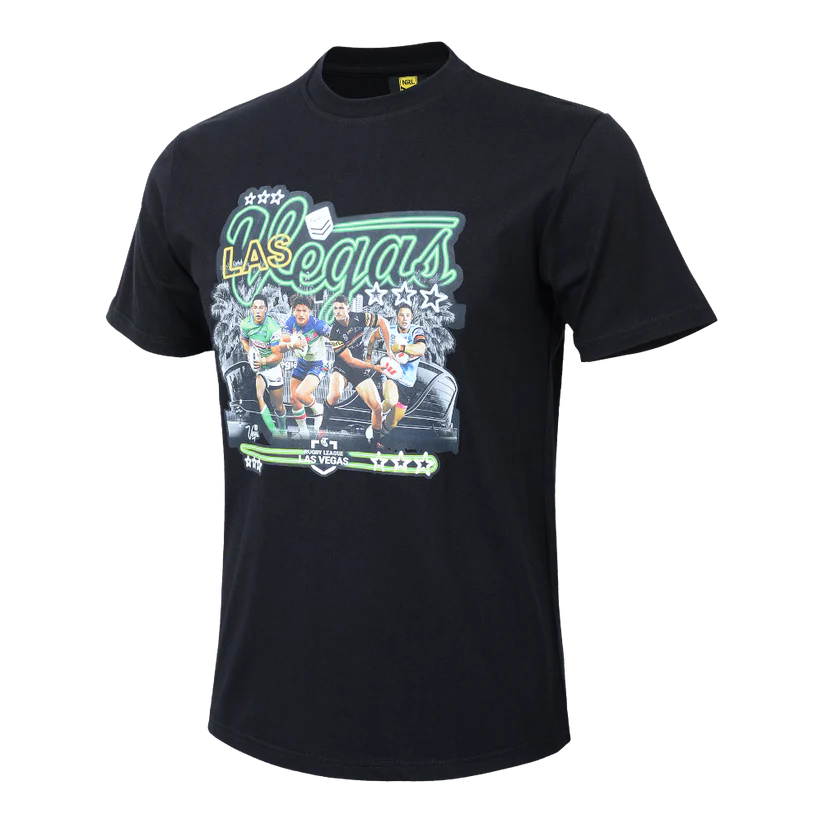 NRL VEGAS 2025 NEON TEE – The Big Outlet Store