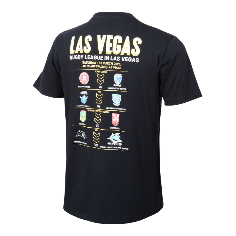 NRL VEGAS 2025 NEON TEE – The Big Outlet Store