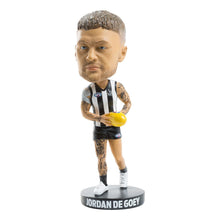 Load image into Gallery viewer, COLLINGWOOD JORDAN DE GOEY BOBBLEHEAD AFL