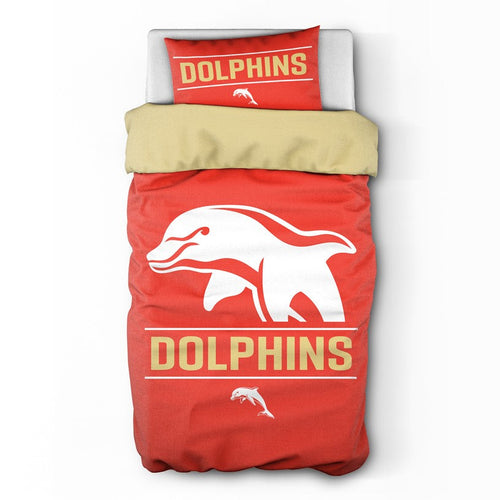 DOLPHINS SINGLE QUILT COVER SET The Big Outlet Store