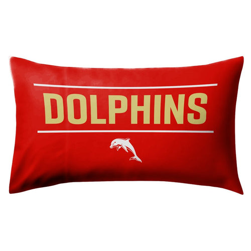 DOLPHINS PILLOW CASE NRL