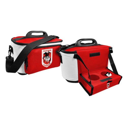 DRAGONS COOLER BAG WITH TRAY NRL