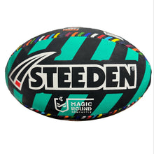 Load image into Gallery viewer, STEEDEN NRLW MAGIC ROUND SUPPORTER BALL - SIZE 5 STEEDEN