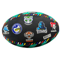 Load image into Gallery viewer, STEEDEN NRLW MAGIC ROUND SUPPORTER BALL - 11 inch STEEDEN