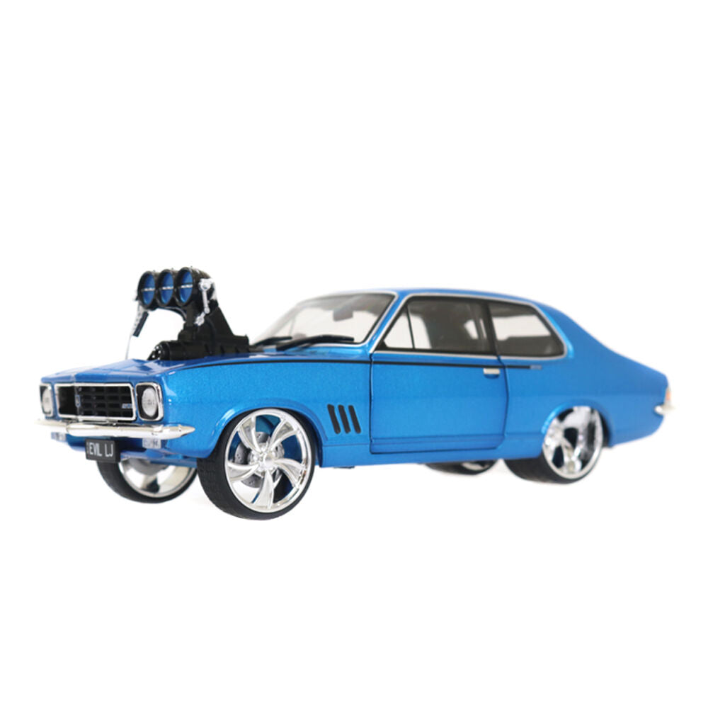 1:24 DC EVIL LJ TORANA BLUE The Big Outlet Store