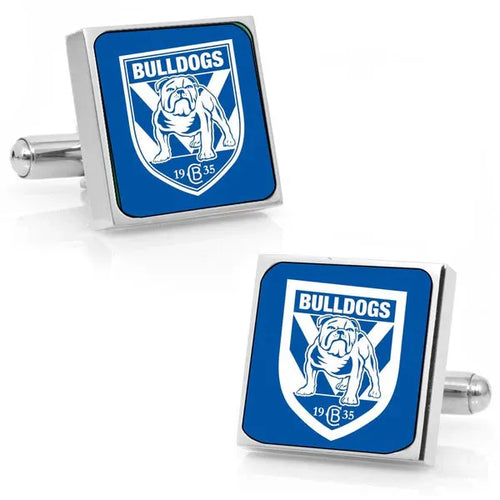 BULLDOGS CUFF LINKS NRL