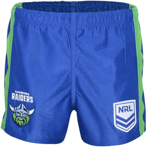 CANBERRA RAIDERS SUPPORTER SHORTS YOUTHS NRL