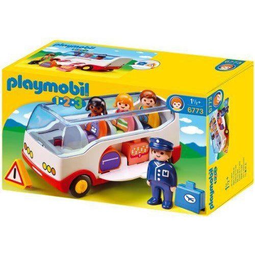 PLAYMOBIL 123 AIRPORT SHUTTLE BUS The Big Outlet Store