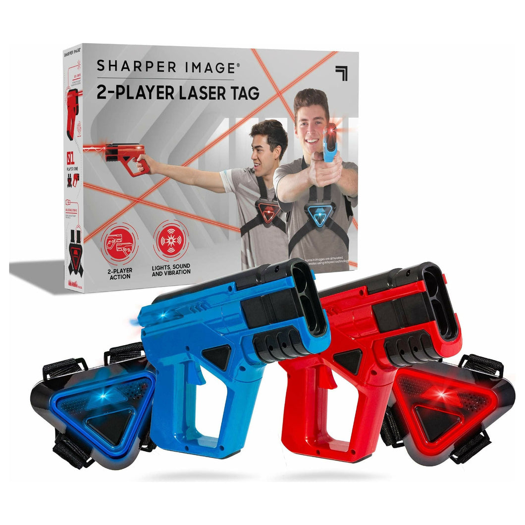 Sharper Image Ultimate 2-Player Electronic Laser Tag Gaming Set. ARL