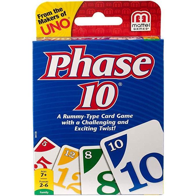 PHASE 10 CARD GAME UNO