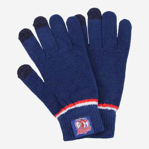 ROOSTERS TOUCHSCREEN GLOVES NRL