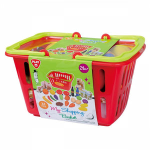 PLAYGO MY SHOPPING BASKET with 32 PIECES PLAYGO