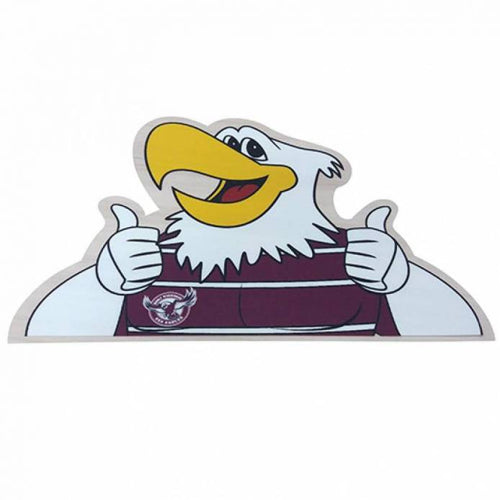 MANLY SEA EAGLES BACK WINDOW DECAL NRL