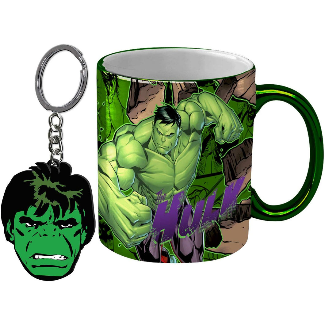 HULK METALLIC MUG & KEY RING The Big Outlet Store