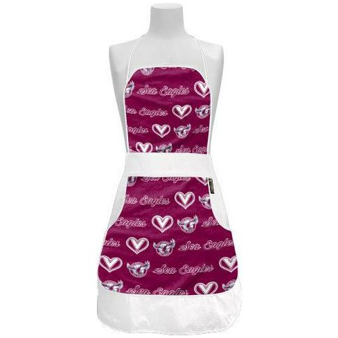 MANLY SEA EAGLES LADIES RETRO BBQ APRON The Big Outlet Store