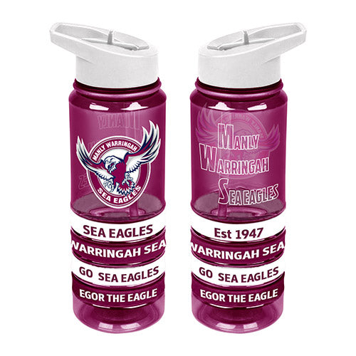 MANLY SEA EAGLES TRITAN BOTTLE WITH BANDS The Big Outlet Store