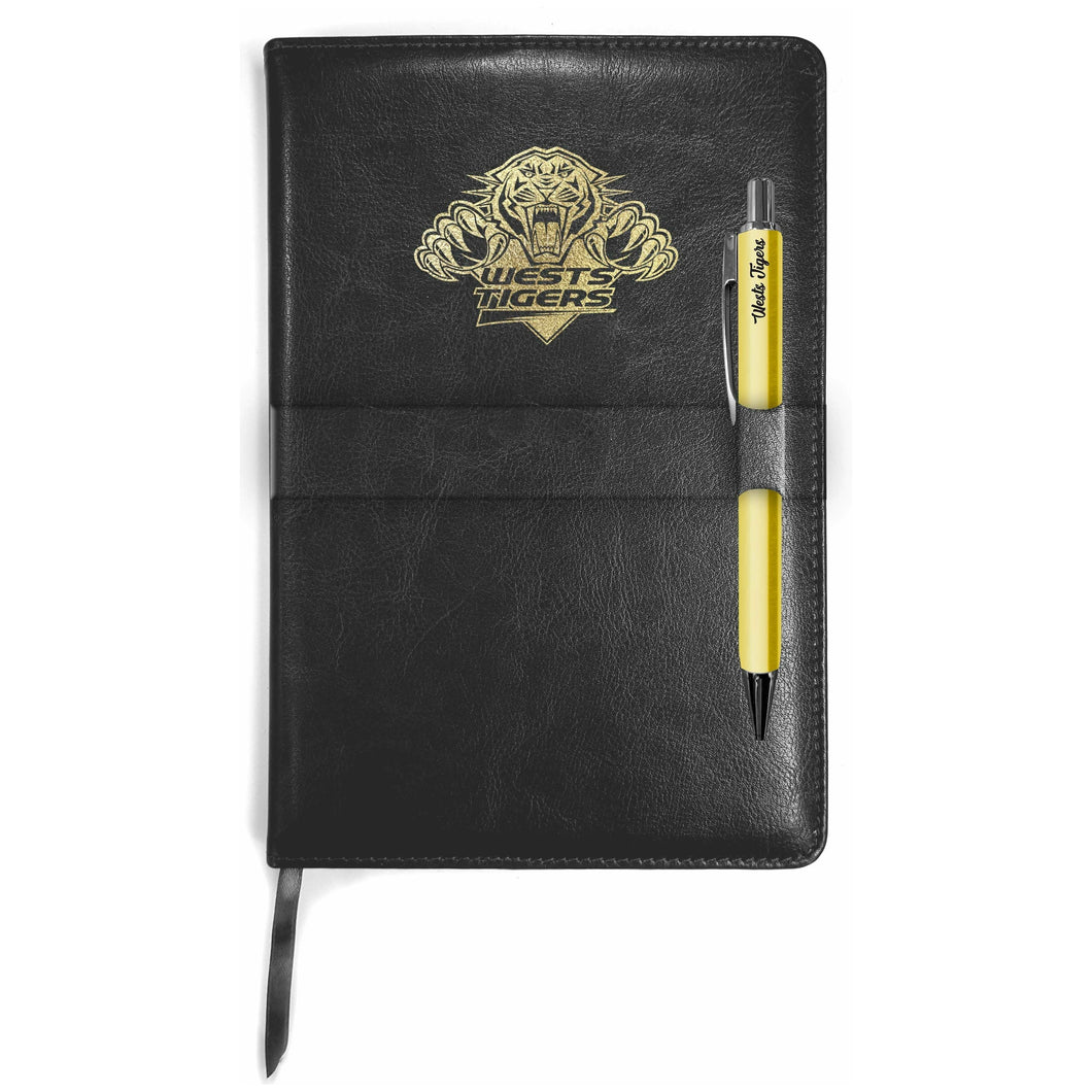 WEST TIGERS NOTE BOOK and PEN GIFT PACK NRL