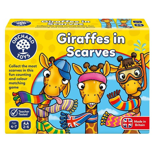 ORCHARD GAME- GIRAFFES IN SCARVES ORCHARD GAME